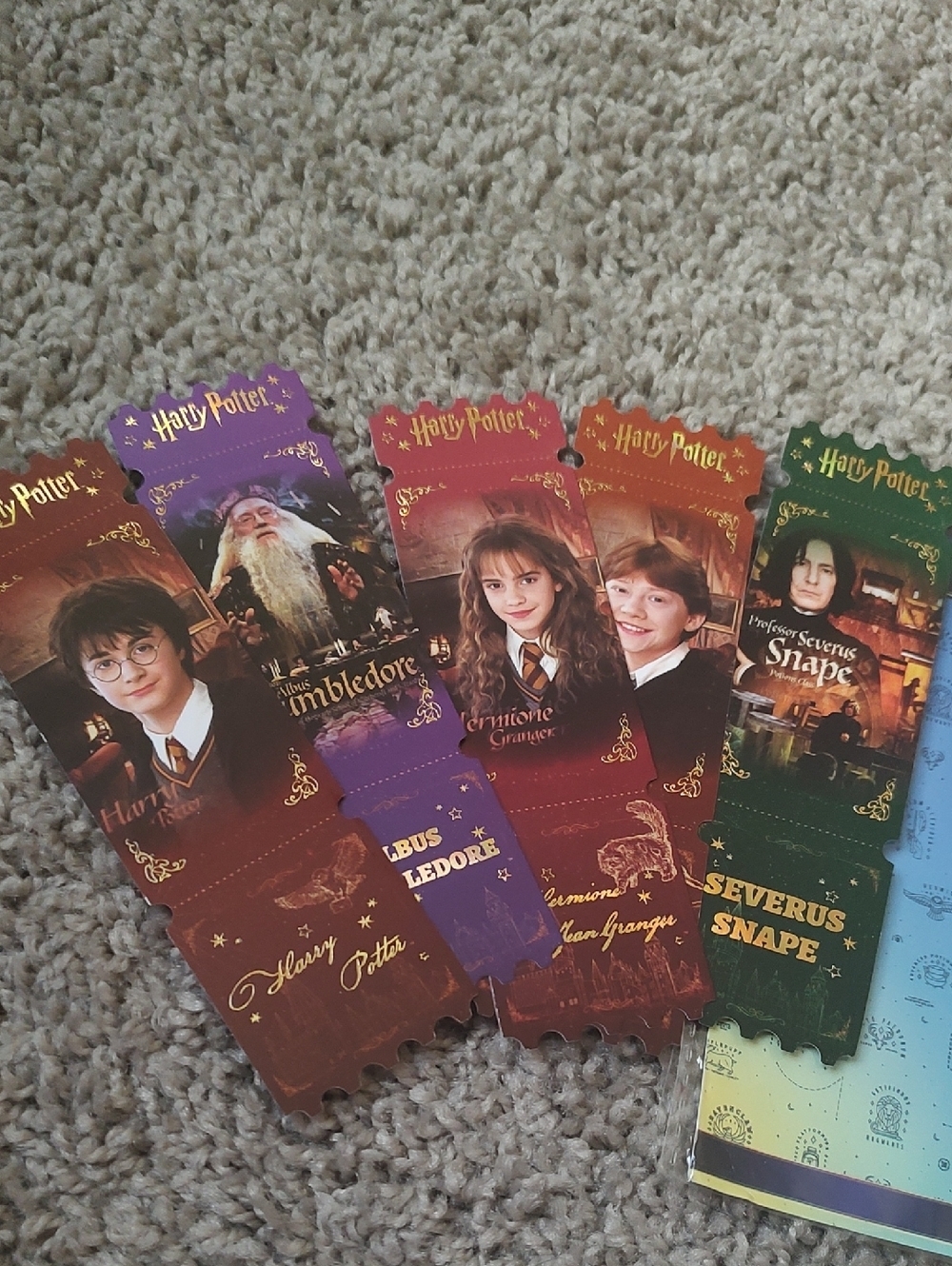 Harry Potter Collectible Bookmark
